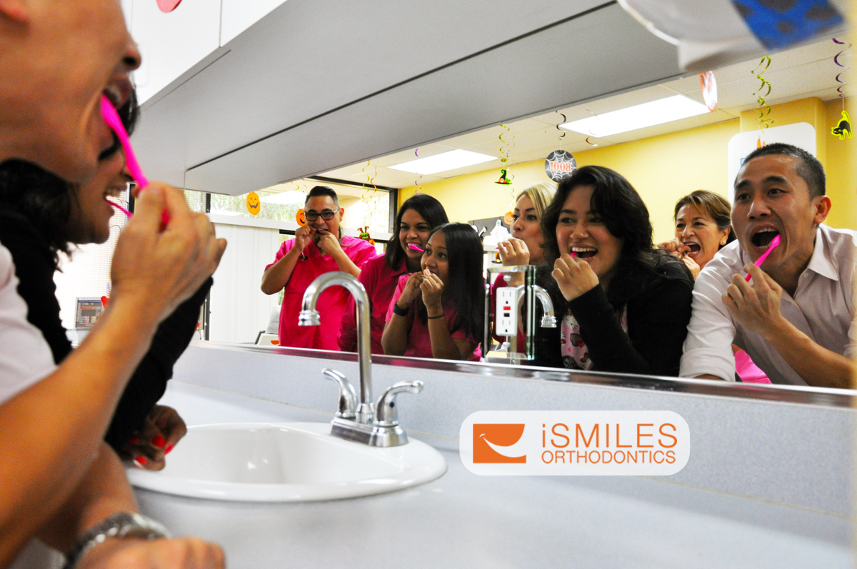 Irvine Orthodontics Braces Invisalign Brush Your Teeth Orange County OC iSmiles Orthodontics