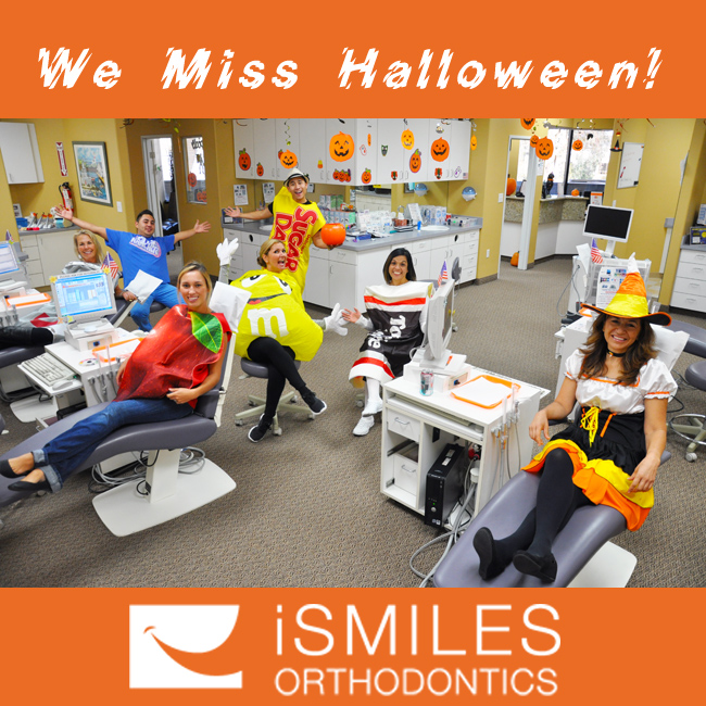 Irvine Orthodontics Braces iSmiles Miss Halloween Things Don't Eat When Having Braces